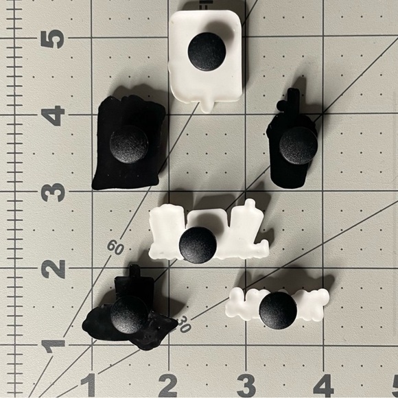 6 Fun Shoe Food Charms for Clogs or Crocs Chick Fil A Fries Shakes Chicken NWOTs - Picture 3 of 4